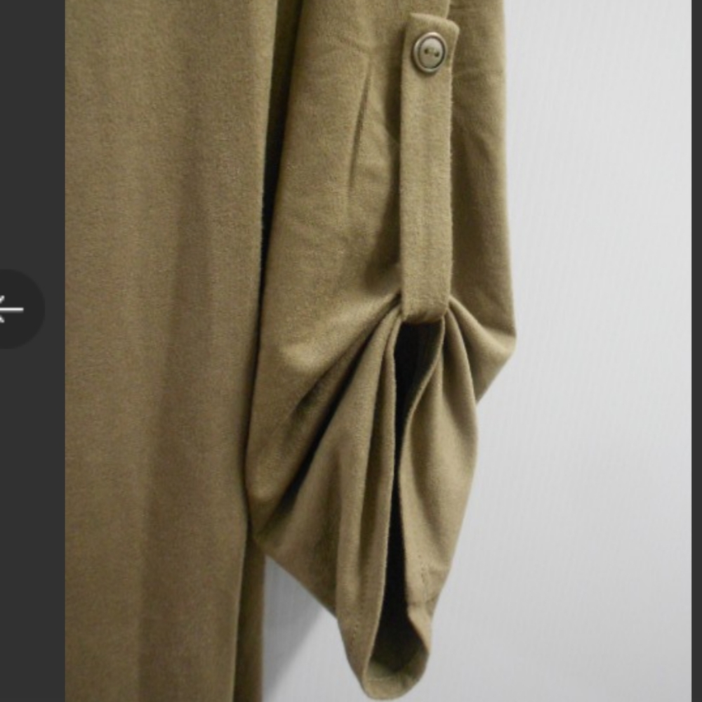 Philosophy Duster Cardigan Tortilla Color Sz Sm - Picture 4 of 6